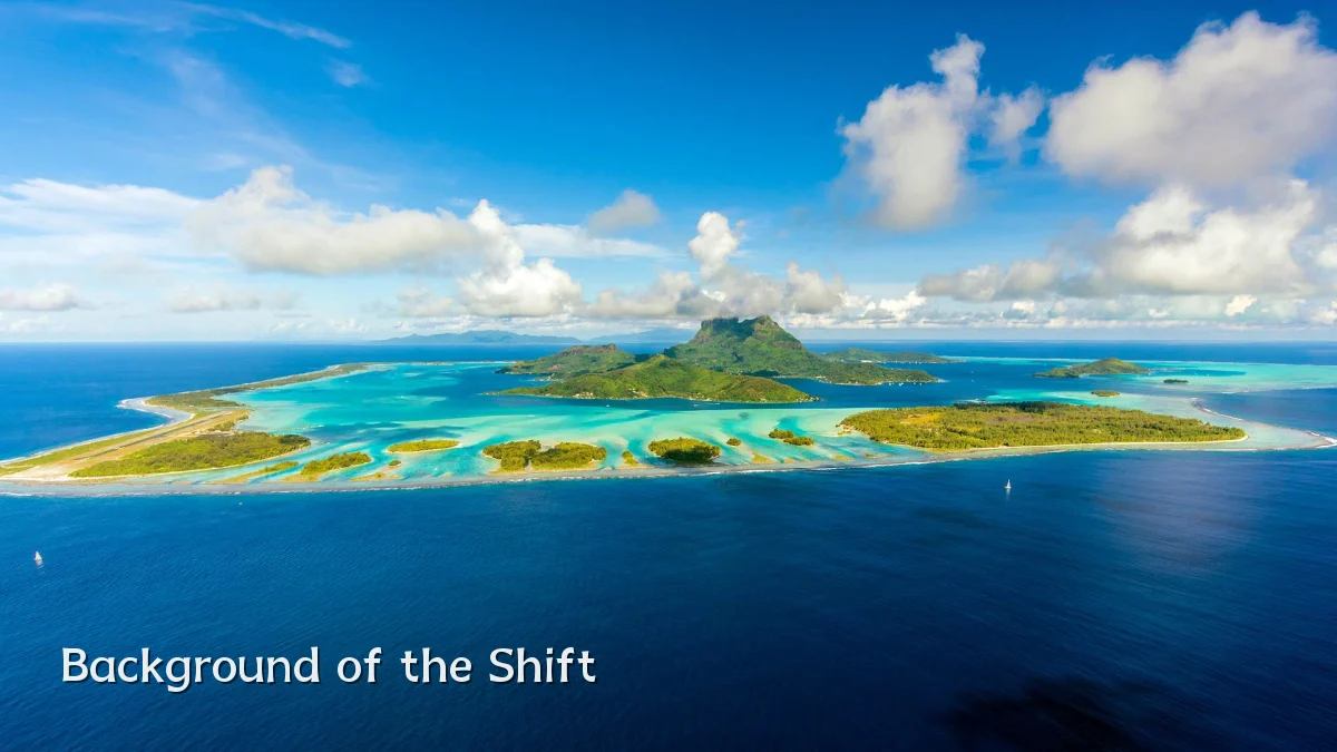 Background of the Shift