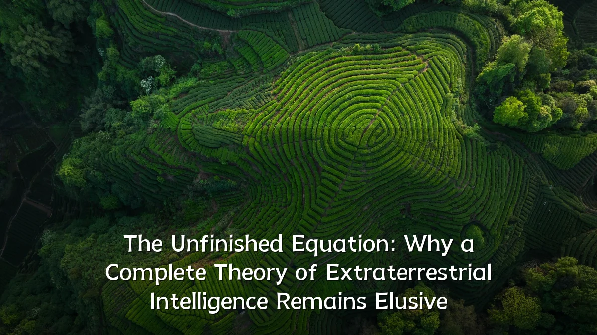 The Unfinished Equation: Why a Complete Theory of Extraterrestrial Intelligence Remains Elusive