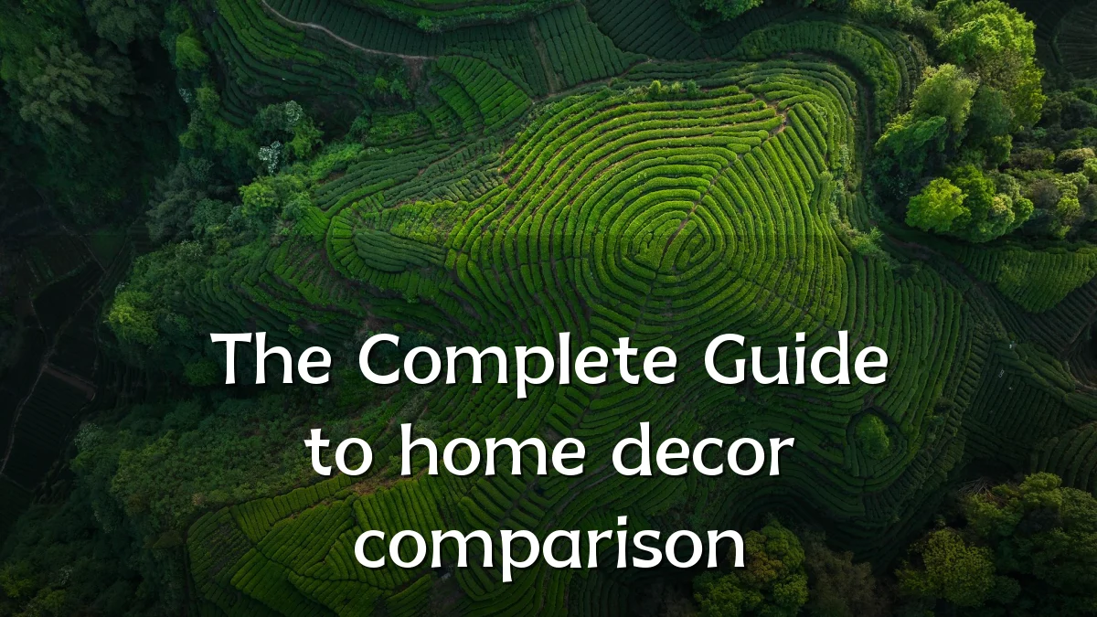 The Complete Guide to home decor comparison