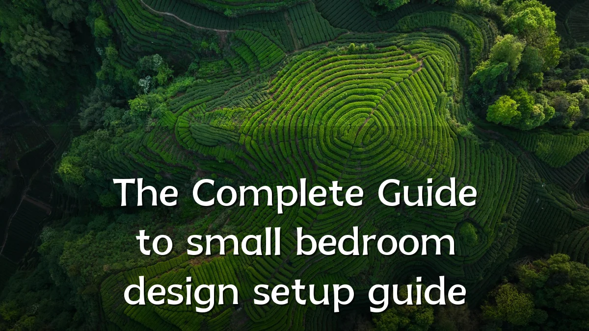 The Complete Guide to small bedroom design setup guide