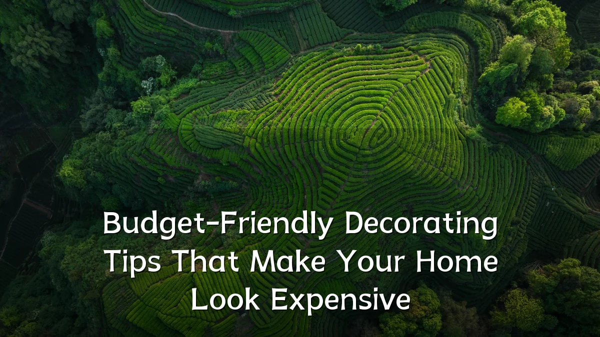 Budget-Friendly Decorating Tips That Make Your Home Look Expensive