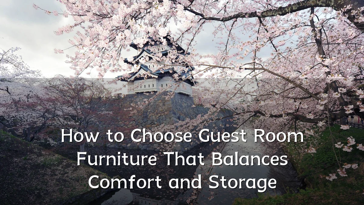 How to Choose Guest Room Furniture That Balances Comfort and Storage