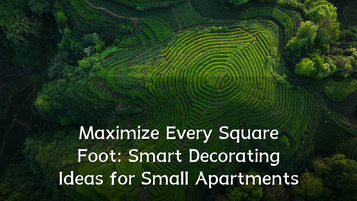 Maximize Every Square Foot: Smart Decorating Ideas for Small Apartments