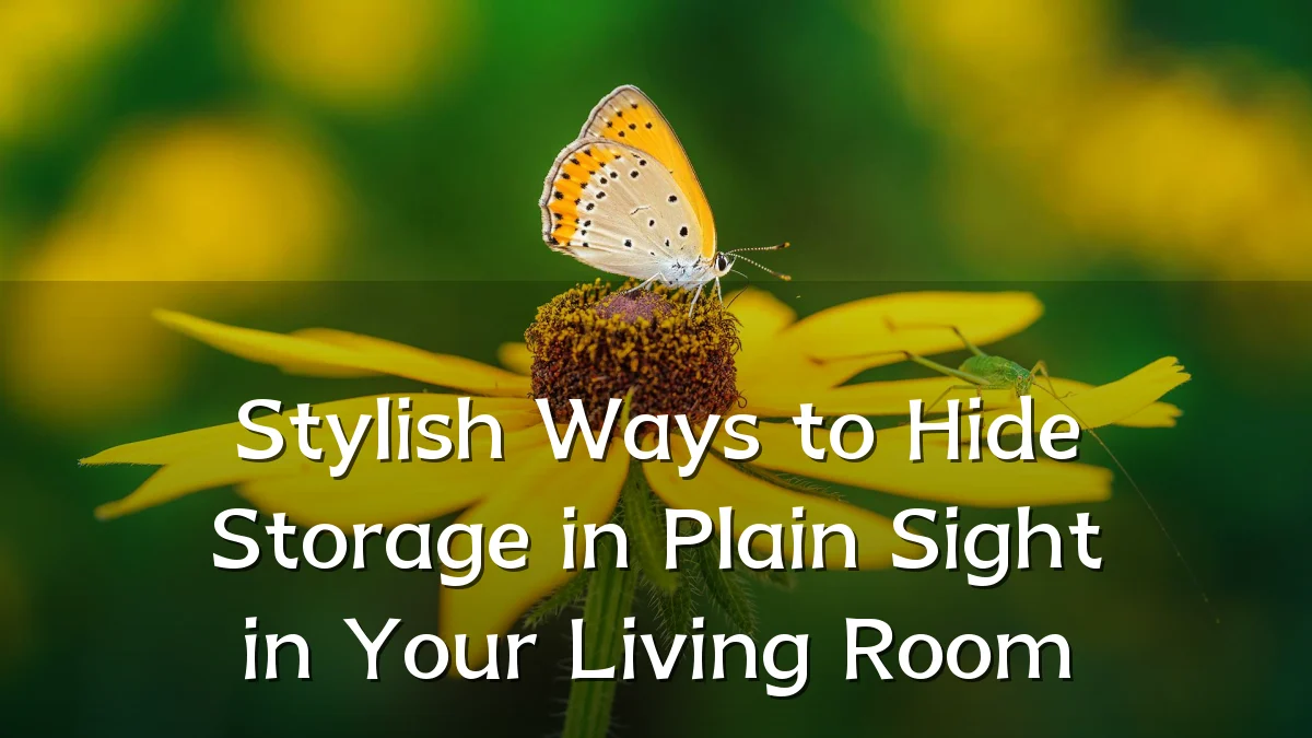 Stylish Ways to Hide Storage in Plain Sight in Your Living Room