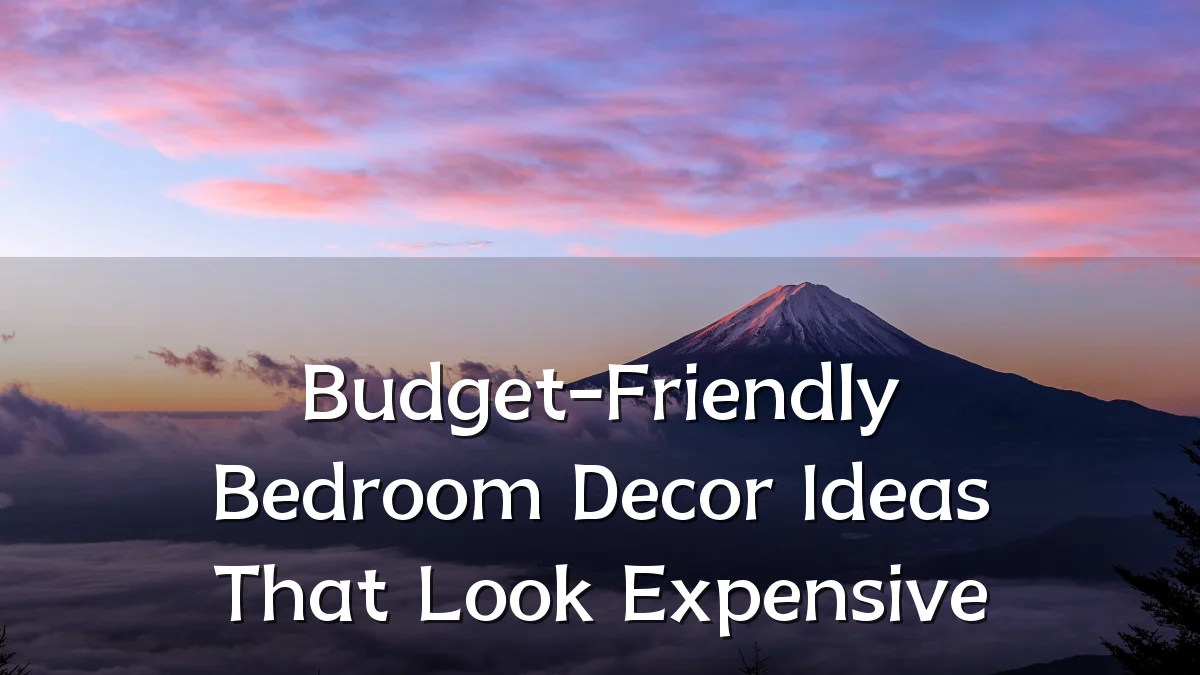 Budget-Friendly Bedroom Decor Ideas That Look Expensive