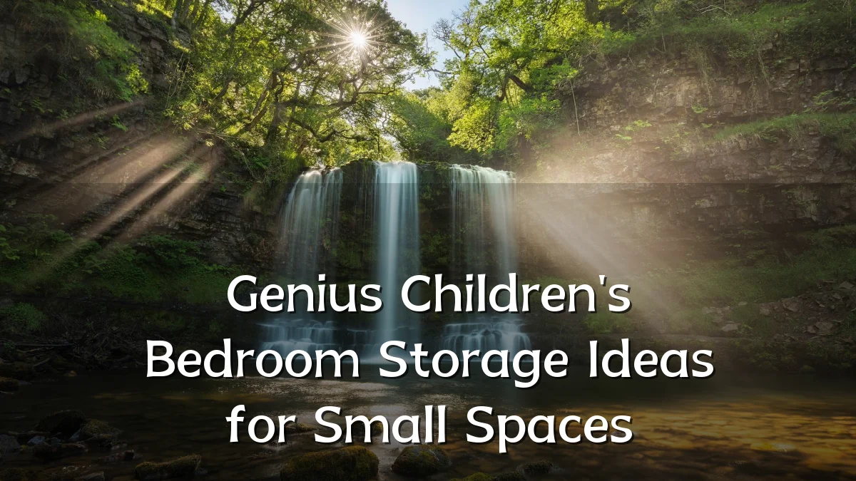 Genius Children's Bedroom Storage Ideas for Small Spaces